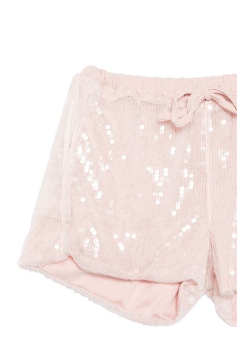Shorts con paillettes Lù-Lù BY MISS GRANT | LL4173ROSA